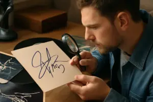 Riconoscere un autografo autentico: trucchi per evitare le truffe nei memorabilia musicali